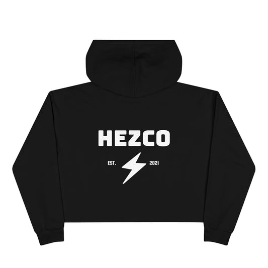 HEZco Original Logo Crop Hoodie