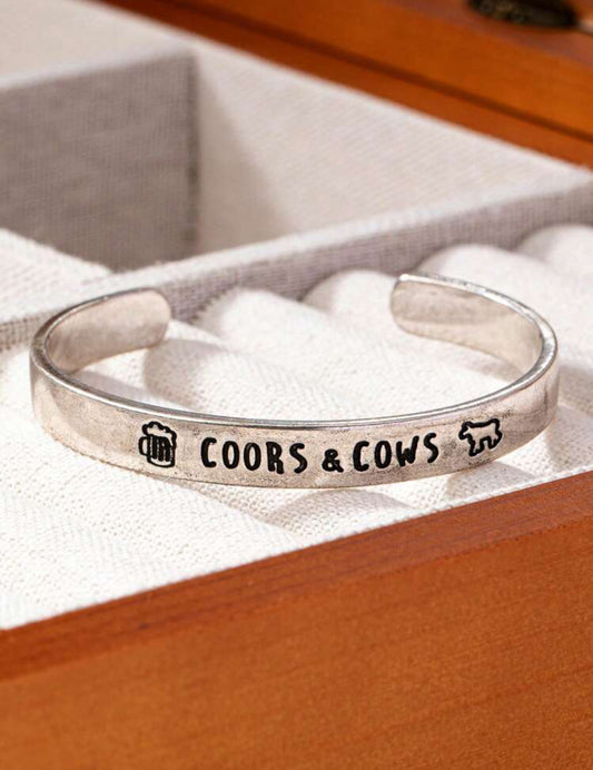 Coors & Cows Bracelet