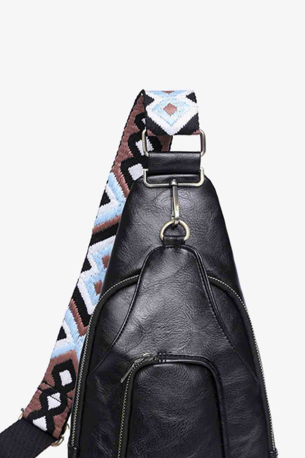 Take A Trip Leather Sling Bag